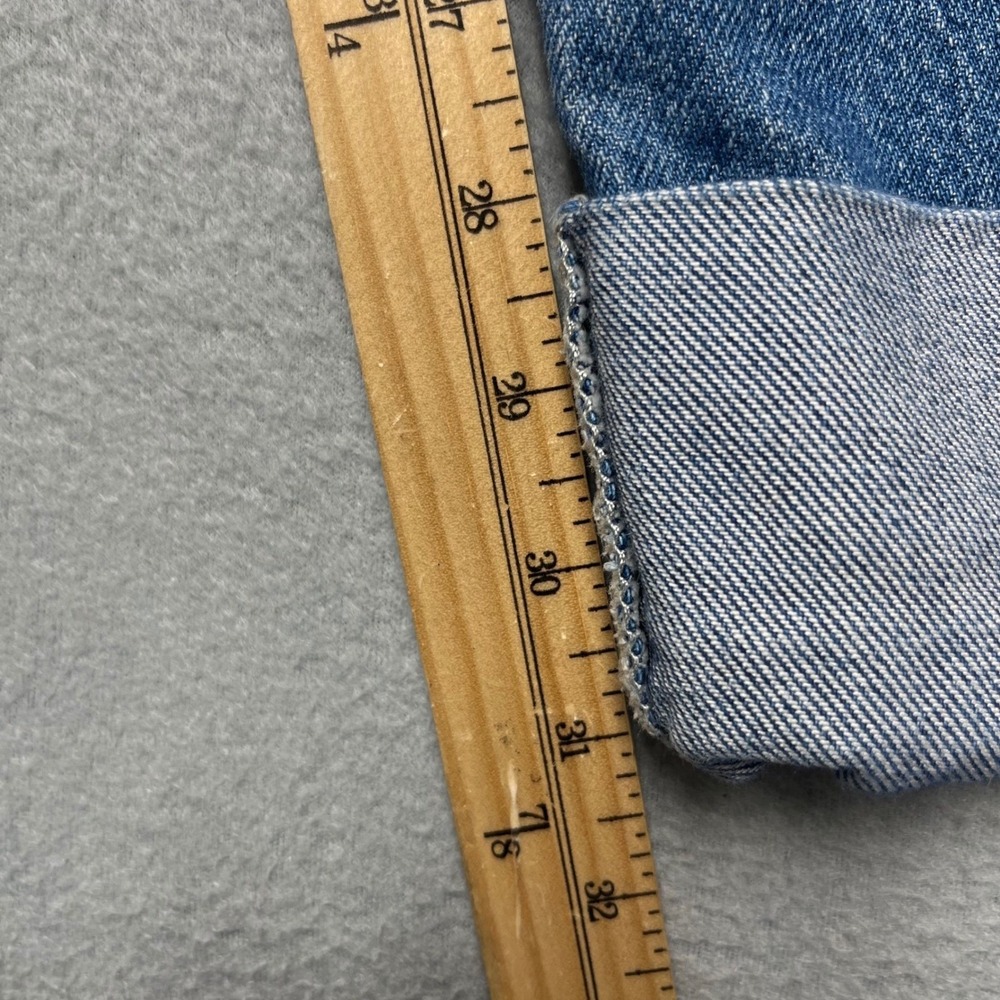 Anthropologie PILCRO Austyn High ‎ Rise Cuffed Wide Leg Jeans Women 26 Relaxed - Picture 4 of 11